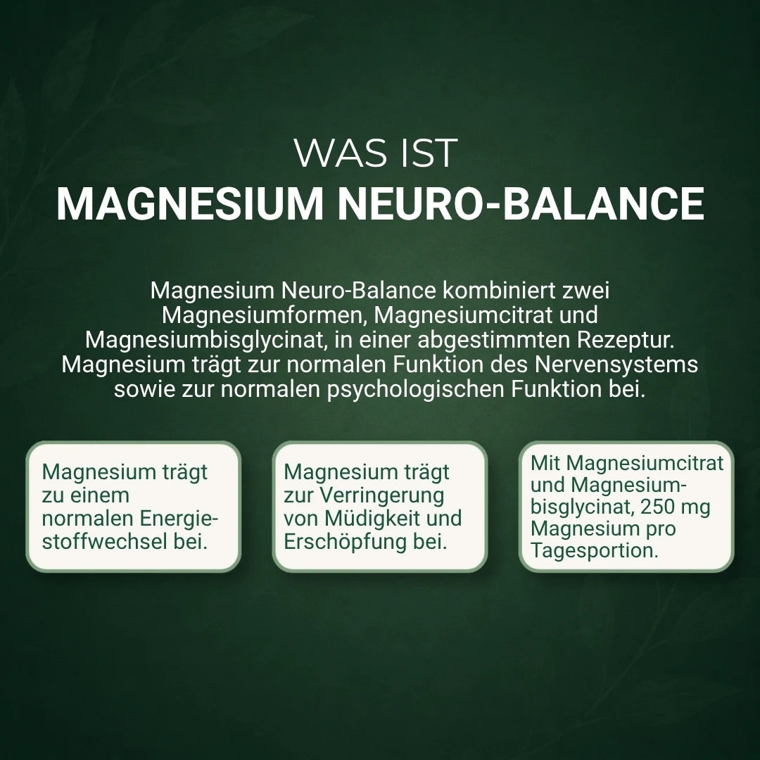 Was ist Magnesium Neuro-Balance? Kurzbeschreibung und Eigenschaften